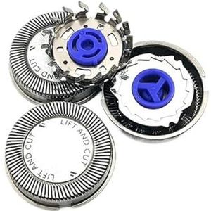 3 x vervangende scheerkoppen voor Philips scheerapparaten HQ56, HQ55, HQ46, HQ6927, HQ6940, HQ6941, HQ6902, HQ6904, HQ6906, HQ6996.