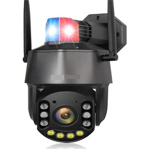 Camera's voor huisbeveiliging Outdoor IP Camera 5MP 4G Sim-kaart Auto Tracking 30X Optische Zoom PTZ Twee Weg Audio IR 150m Bewakingscamera met bewegingsdetectie(Size:5MP 4G Add 128GB)