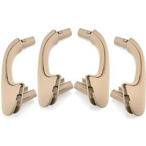 Auto interieurdeurgrepen Vervanging Van Binnendeurgreep Auto Voor Benz W203 C-klasse 2000-2007 2038101551(Beige-4PCS)