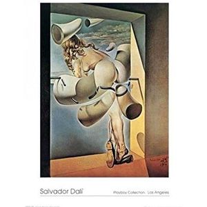 Salvador Dali Poster Joven Virgen Kunstdruk Reproductie 80x60 cm
