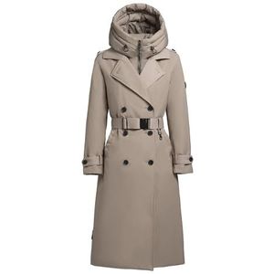 Lange keerbare jas met klepzakken, model 'PROTEA'