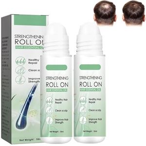 Renew Hair X, Renew Hair X Roll-On Haar- en Baardhergroei, Haargroei Behandeling voor Haaruitval, Haar- en Baardhergroei Roll On Serum voor Vrouwen Mannen (2 stuks)