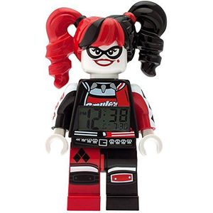 LEGO - Wekker The Batman Movie - Harley Quinn - Kind, Zwart