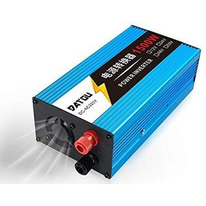 Power Inverter auto omvormer 1500W gemodificeerde sinusgolf vermogen 12V 24V naar 220V auto omvormer omvormer adapter oplader omvormer batterij auto adapter (kleur: 24V)