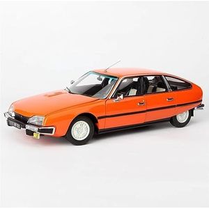 Schaal 1/18 Voor Citroen CX2400 GTI 1977 Auto Legering Model Auto Retro Mobiele Telefoon Voertuig Model Miniatuur auto