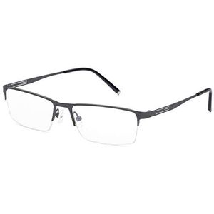 Fotochromisme Grijze Leesbril Half Frame Titanium Legering Overgang Lezers Brillen Mannen Vrouwen +1.25