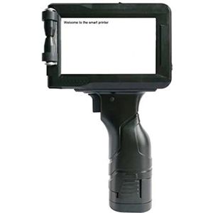 Handbediende Printer, Draagbare inkjetprinter, meertalige handheld inkjetprinter, datumplastic zak inkjetprinter for het afdrukken inkjetprinter Altijd Afdrukken(A7)