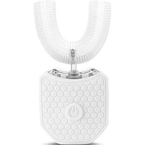 Automatische Elektrische Tandenborstel Voor Volwassenen, 360 Graden Elektrische Tandenborstel, Elektrische Reis-U-vormige Tandenborstel,B