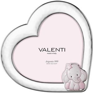 Fotolijst van Valenti. Fotolijst voor kinderen met olifant, meerkleurig, roze, afmetingen: 13 x 18 cm. De referentie is: 73188 2LRA.