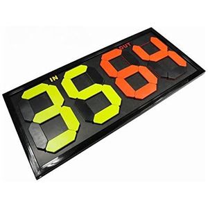 Scorebord, Led Scorebord Multi Sport Scorebord, Voetbal/Voetbal Plaatsvervanger Bord Extra Tijd Scorebord Apparatuur for Basketbal Tafeltennis Honkbal Voetbal Volleybal voor Multisport