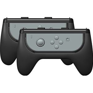 Gioteck Controller-houder voor Nintendo Switch - Duo Grips Controller Support (verbeterd comfort - ergonomisch geoptimaliseerde vorm - Premium Design) zwart