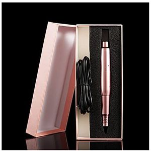 Professionele Permanente Make-up Machinepen voor Wenkbrauwen Microblading Tattoo Gun Makeup Machine Kit (Color : Red)
