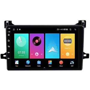 Android 14 2 Din Autoradio voor Toyota Prius XW50 2015-2020 - Steun Carplay Android Auto DSP-9"" Touchscreen Auto Stereo Met Stuurwielbediening WIFI 4G Bluetooth Split-Screen(P2 WIFI 4-Core 1G+32G)
