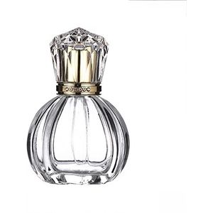 50 m/1.7 oz Parfum Geur Verstuiver Vintage Pompoen Vorm Lege Hervulbare Glas Parfum Fles Fijne Mist Sproeier Fles met Spray Applicator