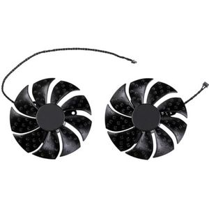 87MM PLA09215S12H Koelventilator voor EVGA voor GeForce RTX 2060 2070 2080 Super Ti XC ULTRA Zwarte Grafische Kaartkoeler(Black 2-Fan)