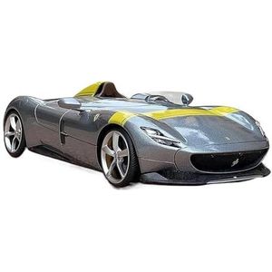 1:24 Voor Ferrari Monza SP1 Sportwagen Legering Auto Diecasts & Speelgoedvoertuigen Automodel (Color : B, Size : No box)
