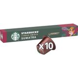 Starbucks® - Single-Origin Coffee Sumatra by Nespresso® Dark Roast - 10 Capsules