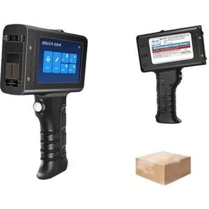 Inkjetprinters Handheld L1 for Plastic Metaal Barcode Serie Batchnummer QR-code Smart Thermal Logo Vervaldatum Printer