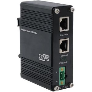Exsys - EX-60326 - PoE++ Gigabit Splitter - Netwerk Accessoires - 36W