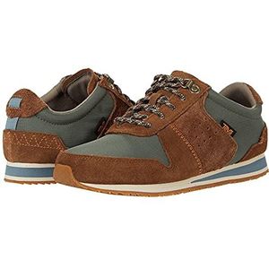 Teva Women's Highside 84 Sneaker, Brown/Thyme, 7