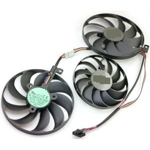3 stuks T129215SU 12V 0.50A 90mm 75mm voor ASUS RX5600XT RX5700 RX5700XT TUF X3 EVO grafische kaart koelventilator