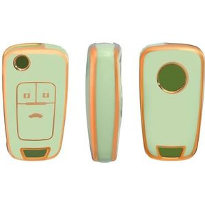 Autosleutel beschermhoes TPU Auto Opvouwbare Sleutel Case Voor Cruze Voor Aveo Voor Trax Voor Zeil Voor Malibu Voor Captiva Voor Opel Voor Vauxhall Voor Astra J Sleutel Shell(5)