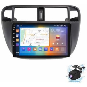 Android 13.0 Radio 2 Din Auto Stereo 10"" Touchscreen Autoradio Voor Honda Civic (EJ/EK/EM)1995-2001 met Bluetooth/wifi/GPS Navigatie/FM Radio/Stuurwielbediening/AHD Omgekeerd Beeld(M6O0S(6G+128G))