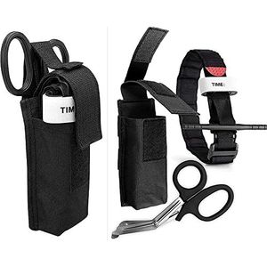 Tourniquet Combat Application EHBO + Trauma Shear+ Molle Pouch - Ideaal item voor EHBO, EMT, paramedici, soldaten, politie