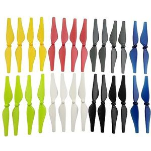 Drone Accessories For 7 Kleuren for 28 STUKS Propellers for DJI Tello Puzzel Drone Mini for HD Luchtfotografie for RC Vliegtuig onderdelen (Color : Multicolor)