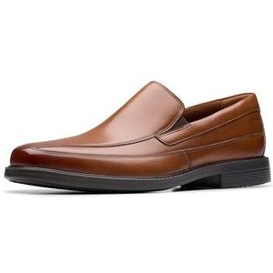 Clarks Cosgrove Free mocassin, leer donkerbruin, 46 EU