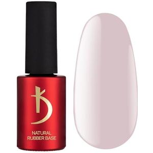 K Professional Natural Rubber Base Gel - Pink Ice - UV LED Base Coat - 15 ml - Onderlak - Roze Nuckkleuren - Langhoudende Gel Nagellak
