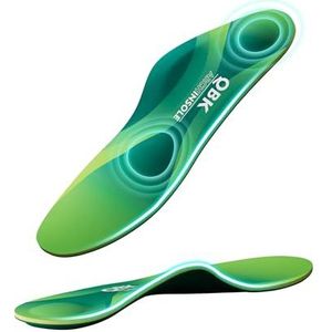 Orthopedische Inlegzolen - QBK - Traagschuim - Voor Fasciitis Plantaris en Hielpijn