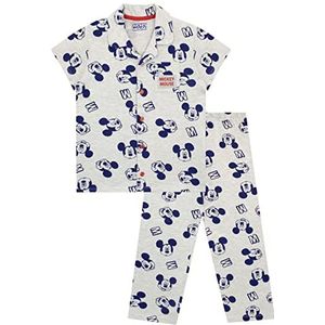 Disney Jongens Korte Pyjama Mickey Mouse Grijs 110