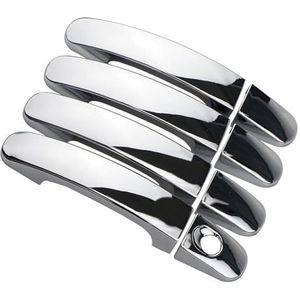 linker deurgreep zijkant Voor Focus 2 3 Voor MK3 MK2 ST Autodeurgrepen Sticker ABS Handgreep Beschermhoes(Common Style)