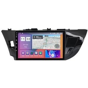 9 inch touch screen multimedia speler bluetooth autoradio voor Toyota Corolla 2012-2016 Android 12.0 Car Stereo gebouwd carautoplay ondersteuning stuurwielbediening wifi 4g gps navigatie (Size : 8+WI