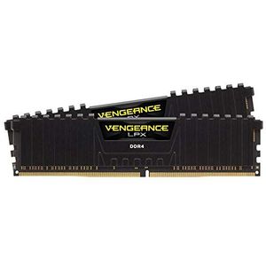 Corsair Vengeance DDR4 4000 MHz C19 XMP 2.0 High Performance Desktop werkgeheugen Kit 3600 MHz. 2 x 8 GB zwart
