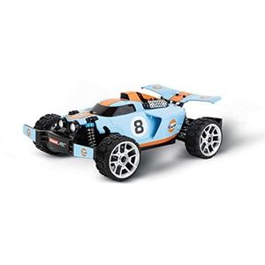 Carrera RC 370183023 Carrera Profi RC Gulf Racer - PX 1:18 Schaal, Oranje, blauw, 33,5 x 12 x 8 cm; 1,44 Kilogram