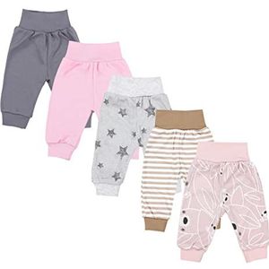 TupTam Baby Broeken Lange Sweatbroek Pakje van 5, Meisje 7, 56