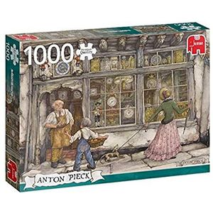 Jumbo Puzzel Anton Pieck: De Klokkenwinkel (1000 Stukjes)