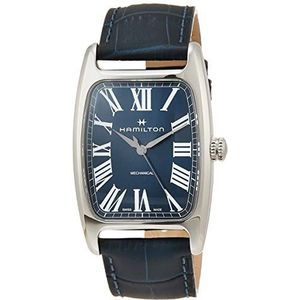Hamilton Boulton H13519641 Mechanisch Horloge voor mannen, Zilver-toon, Klassiek