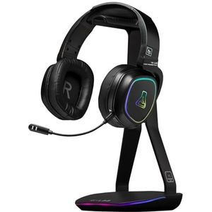 The G-Lab - K-Stand Hydrogen - Gaming Headset Stand - Zwart - RGB 7 Kleuren