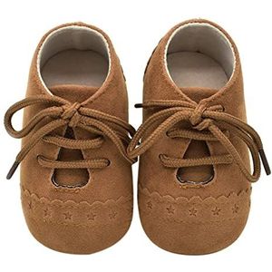 Kerst Schoenen Meisjes en jongens Zachte warme nubuck antislip schoenen canvas sport sneakers mocassin schoenen Kerst Elf Schoenen (Color : 2, Size : 13-18 Months)