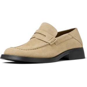 Suede - Loafers - Beige - Instappers