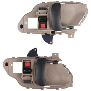 Auto Binnendeur Handvat Autodeurgrepen Binnen Interieur Grijs 77187 15708043 Links En Rechts Paar Set 15708044 Voor K2500 Voor K3500 Voor Tahoe Voor Yukon 77186 Auto Interieur Deurklink(A pair)