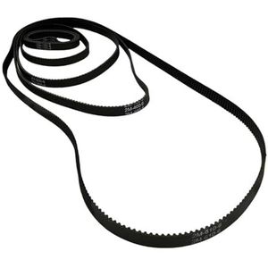 MTMXALBBR GT2-tandriem met gesloten lus, rubber, breedte 2GT, 6 mm, 3D-printeronderdelen, 550-860 mm, synchrone riemen, onderdeel leisurely(2GT-550mm)