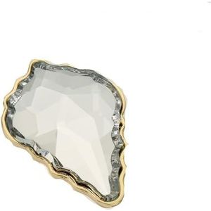 UQMBCEFDQ Nordic Gold Diamond Handle Garderobe Lade Kast Solid Kast Deurklink Meubelgreep (Maat: Rose Gold 6402 Large)