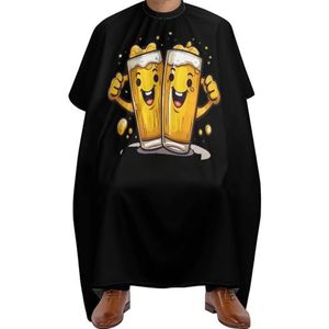Salon Cape Beers Cheers To Victory Kapper Cape Verstelbare Kappers Jurk Professionele Kappers Cape Voor Kappers Thuis Herbruikbare 140x168cm