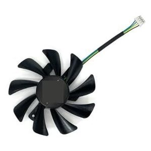 FD9015U12S T129215SU GPU grafische koelventilator voor Radeon voor Sapphire RX 580 2048SP 8G D5 videokaartkoelventilator(Black A-Fan)