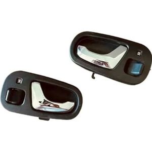Auto Binnendeur Handvat Auto Deurklink Binnen Voordeur Achter Deurgrepen 1989-1992 1993 1994 Voor Suzuki Voor Swift Binnenhandvat Chrome Auto-onderdelen Auto Interieur Deurklink(1 paar)