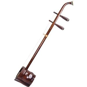 Oud Mahoniehouten Achthoekig Handgemaakt Alt-erhu-instrument Chinese Traditionele Erhu Met Accessoires Professional Erhu